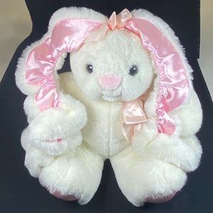 Vintage 12" Dayton Hudson Squiggles White Bunny Rabbit Twistanbul Pick Curly Ear